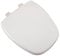 Comfort Seats C1B4R49-00 Deluxe WC-Sitz, MDF-Holz, abgerundet, Edelstahl-Scharniere, Weiß
