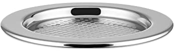 Alessi 5009/11 Anti-Saug-Untersatz, 6 Stück, Silber