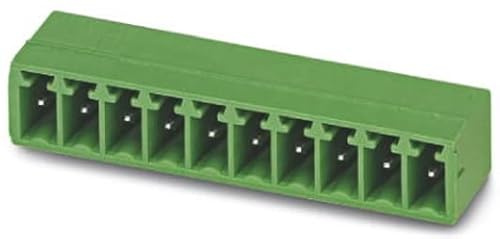 Phoenix Contact MC 1.5/11-G-3.81 Steckbarer Klemmenblock Header 11-Kontakte 3.81mm-Raster gewinkelt, Packung a 50 Stück