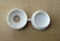 PACK OF 100- LARGE FOLD OVER COVER CAPS/COVER- WHITE- Fits 10s-12s
