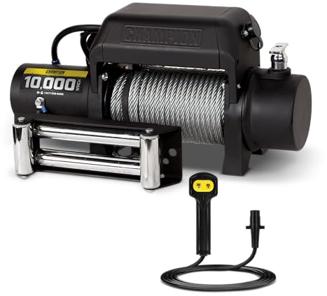 Champion Power Equipment 11008 10000 LB. Truck/SUV Seilwinde Kit (12 V DC)