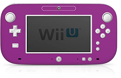 Autocollant Compatible avec Nintendo Wii U Gamepad Sticker Film Autocollant Monochrome Violet Motifs pour Thermomix