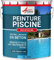 Peinture piscine, bassin béton, ciment, décoration, imperméable, bleu, blanc, gris, grise, jaune sable, noir, vert : Arcapiscine - 10 L Bleu - ARCANE INDUSTRIES