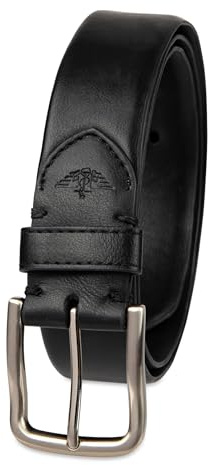 DOCKERS Ledergürtel für Herren - Schwarz - X-Large