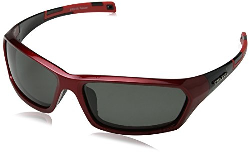 Eyelevel Men's SHARK SHARK Oval Polarized Sunglasses 70, Red/Black/Grey Polarized