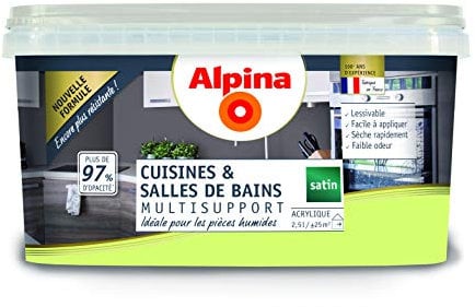 ALPINA Cuisines & Bains Citron vert 2,5 L 25m²