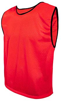 SPORTSBIBS Fußball Leibchen für Kinder und Erwachsene, Markierungshemd/Trainingsleibchen, ohne Logo, Team-Spiel Bibs, Kennzeichnungshemd Herren Damen Senioren Junioren, 8 Farben