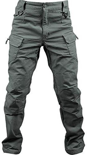 Loeay Pantaloni Cargo Militari da Combattimento Tattici Casual Multi Tasche per Lavoro, Arrampicata e Passeggio