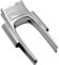 Selection ExtremeMotorsParts Grille de Capotage Fourche Cyclo pour Peugeot 103 MVL Chrome Argenté