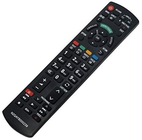 VINABTY N2QAYB000239 - Mando a distancia para Panasonic TV TX-D32LS81F TH-37PX80BA TH-37PX80EA TH-42PX80BA TH-42PX80EA TH-42PX81FV TH-46PZ80B TH-46PZ80BA TH-42BA TH-42BA PZ80E TH-42PZ80EA TH-42PZ81E