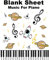 Blank Sheet Music For Piano: Space Music Notebook Kids: Wide Staff, perfect size for learning (8.5x11) / 3 Staves Per Page / 100 pages