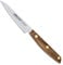 Arcos Serie Nordika - Gemüsemesser | Schälmesser - Edelstahl NITRUM - Klinge 100 mm - Ovengkol Holzgriff 100% natürlicher FSC - 100% recycelte Verpackung, Braun