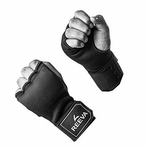 Reeva Boxing Innenhandschuhe | für Kickboxen, Boxen und Anderen Kampfsportarten | Boxhandschuhe geeignet für Männer und Frauen