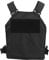 8Fields Tactical MOLLE Plate Carrier w/Mock Insert; Black