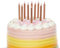 Amscan 9911939 Stnd Candle Rose Gold- 10 Pack