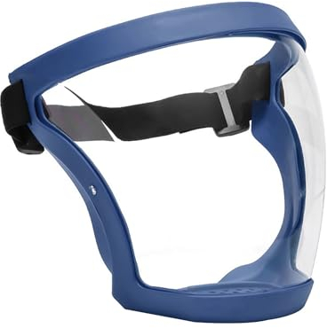 Super Full Face Schutzschilde, Gesichtsschutz Vollschutzbrille Mit Rahmen, Anti-Fog Anti-Staub Wiederverwendbares Gesicht Ultra Clear Shields, Tröpfchenspritzschutz Transparente Abdeckung 4 Farben