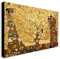 Arbre de Vie par Gustav Klimt – Impression sur Toile encadrée – Différentes Tailles (A0 116,8 x 81,3 cm)