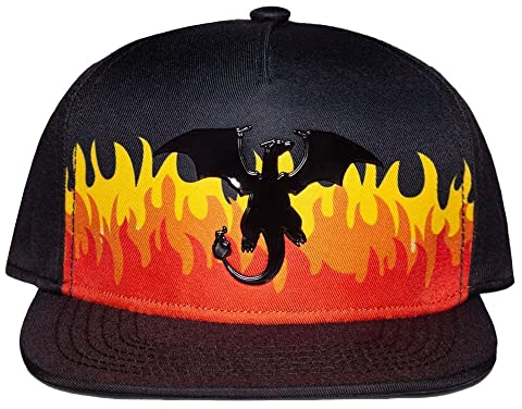 Difuzed Pokémon - Charizard Herren Männer Jungen Snapback Cap