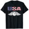 Amerika Basketball Fans Trikot - USA Flag Sport Bball Lovers T-Shirt