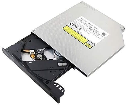 New Dual Layer 8X DVD+-R/RW DL Burner Optical Drive Replacement, for Dell Laptop Inspiron 15 17 Series 17-5748 15R-5537 13z 14z 5423 N411z Notebook PC, Internal CD/DVD Player 24X CD-RW Writer