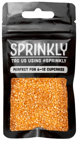 SPRINKLY - Sparkling Sugar - Orange - 30g