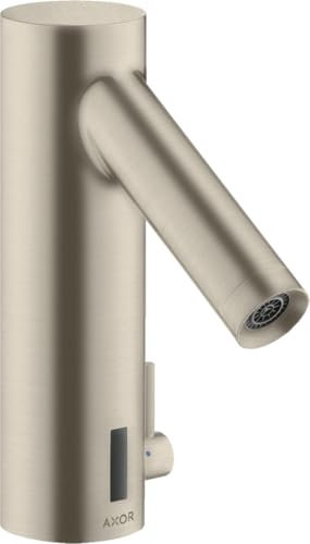 hansgrohe Elektronischer Waschtischmischer Axor Starck m Temp.-Reg., Netz 230 V, brush. ni.