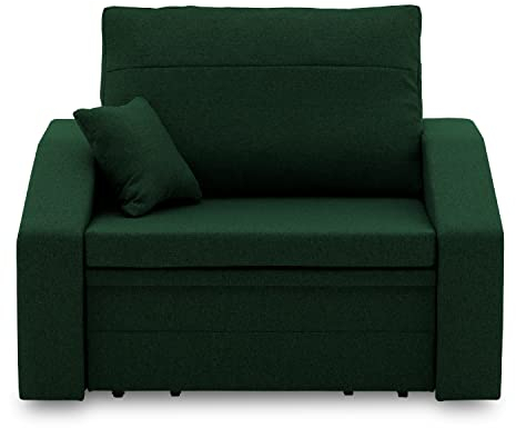 Sofini Sessel Vertico 80 - Klappsessel mit Schlaffunktion - für Wohnzimmer, Schlafzimmer oder Kinderzimmer Schlafsessel (Malmo New 37)