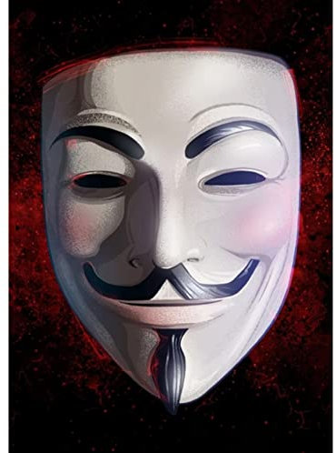 BOBSLA Poster V Wie Vendetta Classic Tv Movie Poster Art Wall Canvas Painting Posters And Prints Home Decor 50X70Cm Kein Rahmen