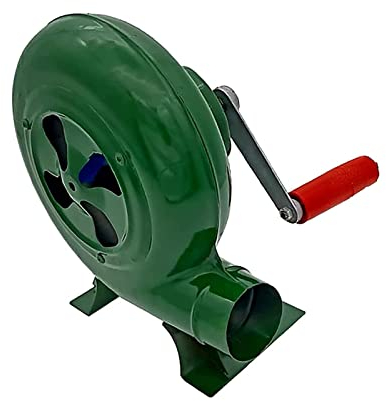 Handkurbel Schmied Schmiede Gebläse - BBQ Feuerzeuge Fan, Handkurbel, Schmied, Schmiedegebläse, Eisengetriebe, Popcorn-Ventilator, Für Grill, Feuer, Blasebalg, Kochen Im Freien, Picknick ( Size : 300w