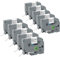 10x Cartridgeify Etikettenbänder Ersatz für Brother P-Touch Tapes TZ TZe-231 (12mm x 8m) Schwarz auf Weiß, für PTouch Label Maker PT-D210 PT-D220 PT-D200 PT-H110 PT-D400 H100LB H100LB
