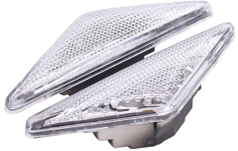 GuusCar 2X For FORD FOCUS MK1 MONDEO MK3 SIDE INDICATOR REPEATER LIGHT BULB LENS 1065645 XS4X13K309AA 98AB13K354AA XS4X13K309AD 1063835