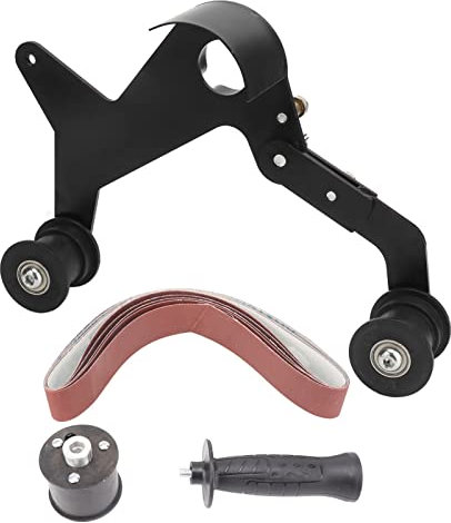 Adattatore per Levigatrice a Nastro per Smerigliatrice Angolare, Lucidatrice per Tubi Smerigliatrice a Nastro Levigatrice Mini Levigatrice a Nastro Levigatrice Fai-da-te Lucidatrice per Tubi in(M14)