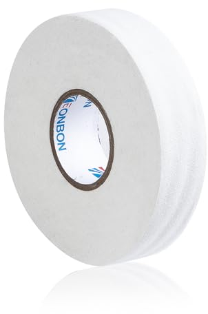SOONPAM Schläger Tape Hockeyband 25mm x 25m Hockey Tapes Rutschfestes Hockeyschlägerband Eishockey Tape Selbstklebend Griffband Sporttape