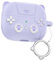 New 3D Cute Cat Silicone Case for Samsung Galaxy Buds 3/3 pro, for Samsung Galaxy Buds 3 Soft Case Earphone Protective TPU Cover,3D Cartoon Anime Design Shockproof,Gift for Women Girl (Purple)