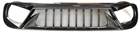 Radiateur Rejilla Carreras Plástico ABS Carbono Negro Mate Accesorios Estilo Entrada Aire Piezas Tuning para Jeep para Renegade 2016-2023 Parrilla Delantera(19-23Carbon Look)