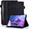 Vkooer Case for Lenovo Tab P12 Pro 12.7 inch 2024 Premium PU Leather Folio Cover with Auto Sleep/Wake Multi Angle Viewing Stand and Card Slots Smart Shell for Lenovo Tab P12 Pro Tablet, Black