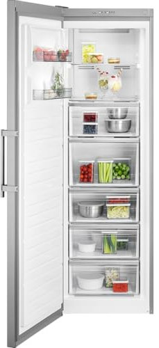 AEG 7000 Series Freestanding Freezer OAG7M281EX, NoFrost Multiflow, 278 Litres, 186cm, Optimal Humidity, Stable Temperature, Electronic Control, Flexible Storage, 1860x595x650mm, Class E