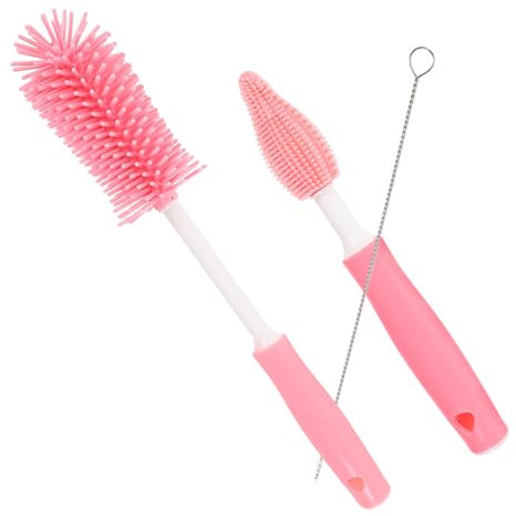 SHOWERORO Brosse De Nettoyage Pour Bouteille De Brosses Pour Paille De Biberon Et Tire-lait Nettoyage Facile Pour Usage Domestique