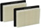 vhbw 2x Filtro plisado plano compatible con Bosch GAS 10.8 V-Li, 12 V, 12V Professional aspiradora - Elemento filtrante