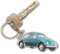 Porte-clés voiture ancienne coccinelle verte