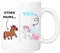 Pickhut Funny Mum Unicorn 11oz Ceramic Mug Other Mums, You for Mother’s Day or Birthday, Funny Mum Birthday or Mothers Day Gift from Son, Daughter, Best Mother Gift, Mummy