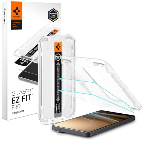 Spigen EZ Fit Anti-Reflex Schutzfolie [2P] für Samsung Galaxy S26 Ultra | Entspiegelung, Gehärtetes Glas, inkl. Installationskit, Kristallklar, Kratzfest, Hüllenfreundlich, 10H+ Härte Folie
