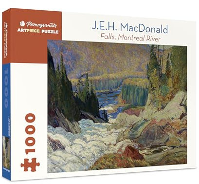 J.E.H. Macdonald: Falls, Montreal River 1000-Piece Jigsaw Puzzle