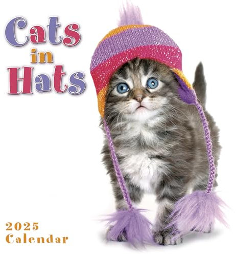2025 Cats in Hats Mini Kalender