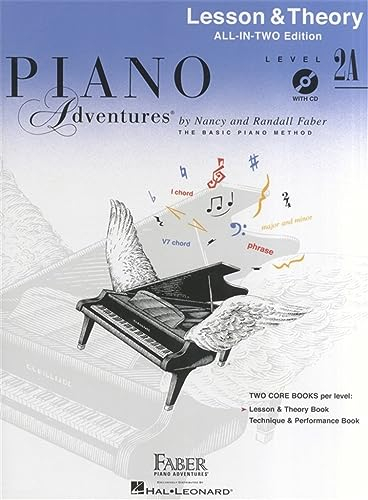 Piano Adventures All-In-Two Level 2A Les&Th. + CD: Lesson & Theory - Anglicised Edition