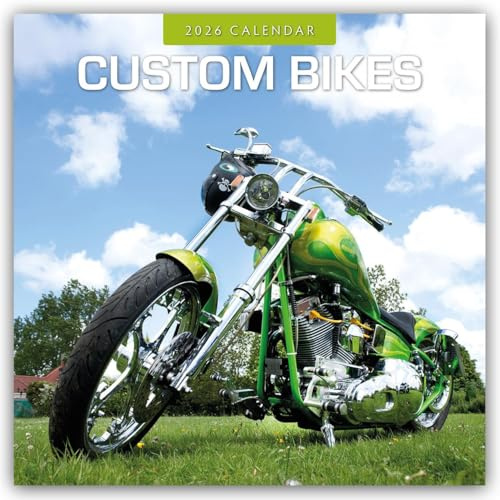 Custom Bikes – Umgebaute Motorräder 2026 – 16-Monatskalender: Original Red Robin Publishing Ltd-Kalender [Mehrsprachig] [Kalender] (Wall-Kalender)