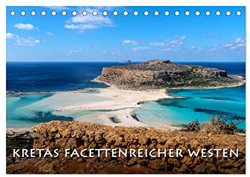 Kretas facettenreicher Westen (Tischkalender 2026 DIN A5 quer), CALVENDO Monatskalender: Kreta ist zu jeder Jahreszeit eine Reise wert. (CALVENDO Orte)