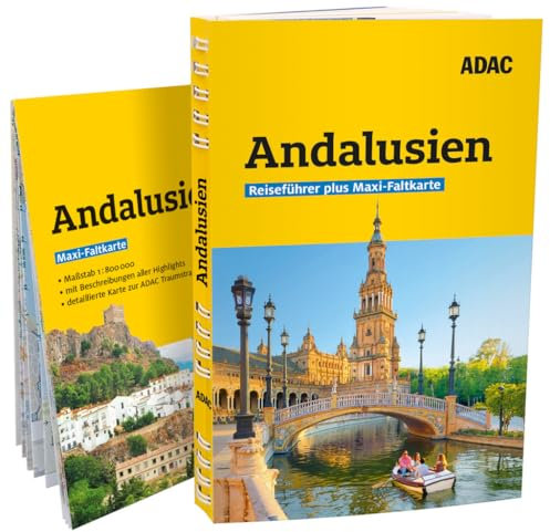 ADAC Reiseführer plus Andalusien: Mit Maxi-Faltkarte und praktischer Spiralbindung