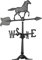 Whitehall Products Wetterfahne mit Pferdeakzenten, 61 cm, Schwarz