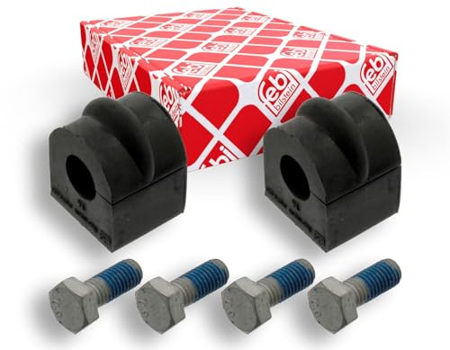 febi bilstein 02524 Stabilisatorlagersatz, 1 Stück | Kompatibel mit: MERCEDES-BENZ 123 Stufenheck, 124 Coupe, 124 Stufenheck, 124 T-Model, 190, E-CLASS, SL